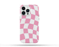 Wavy Pembe Desenli İçi Kadifeli Telefon Kılıfı N147