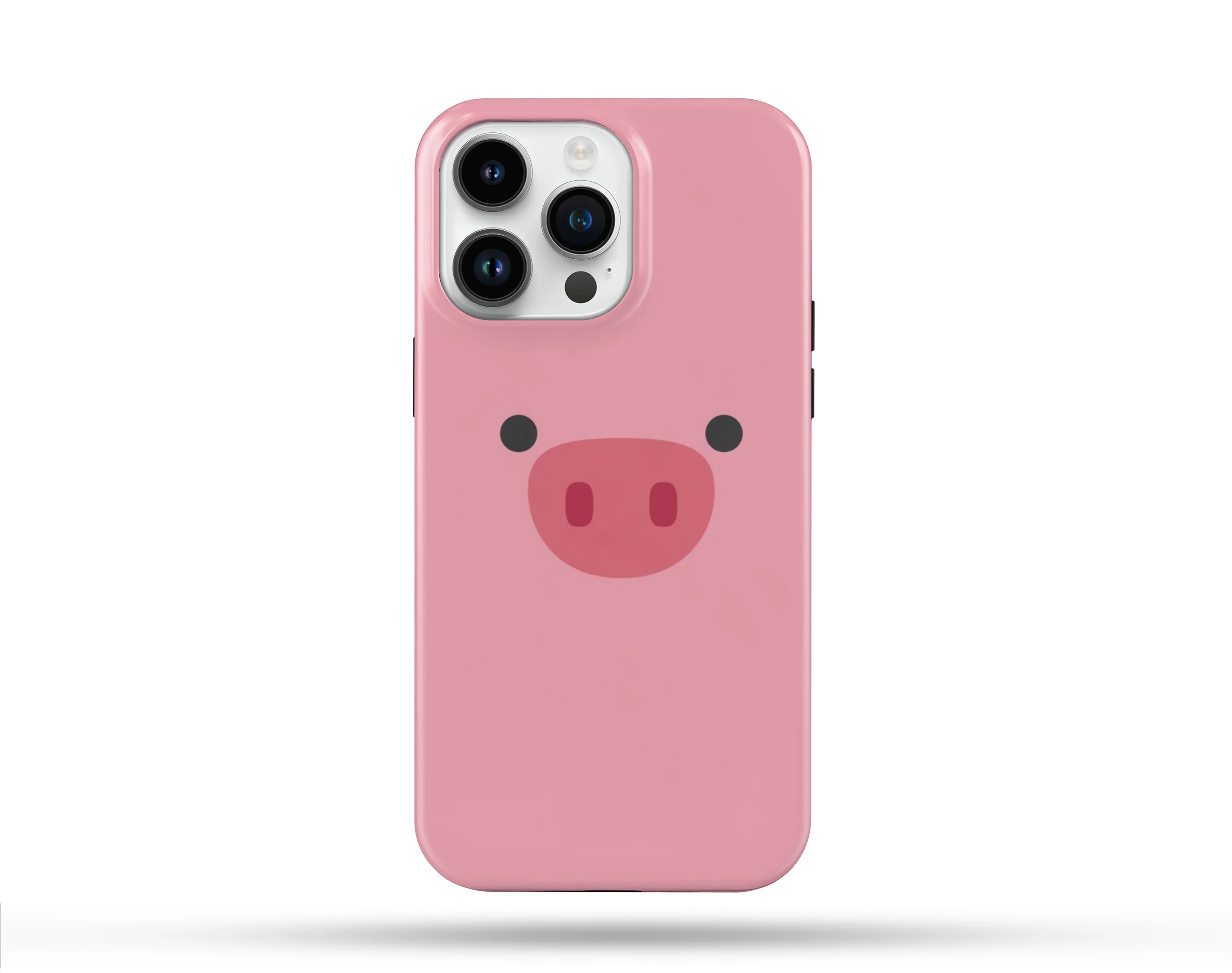 Pig Desenli İçi Kadifeli Telefon Kılıfı N25