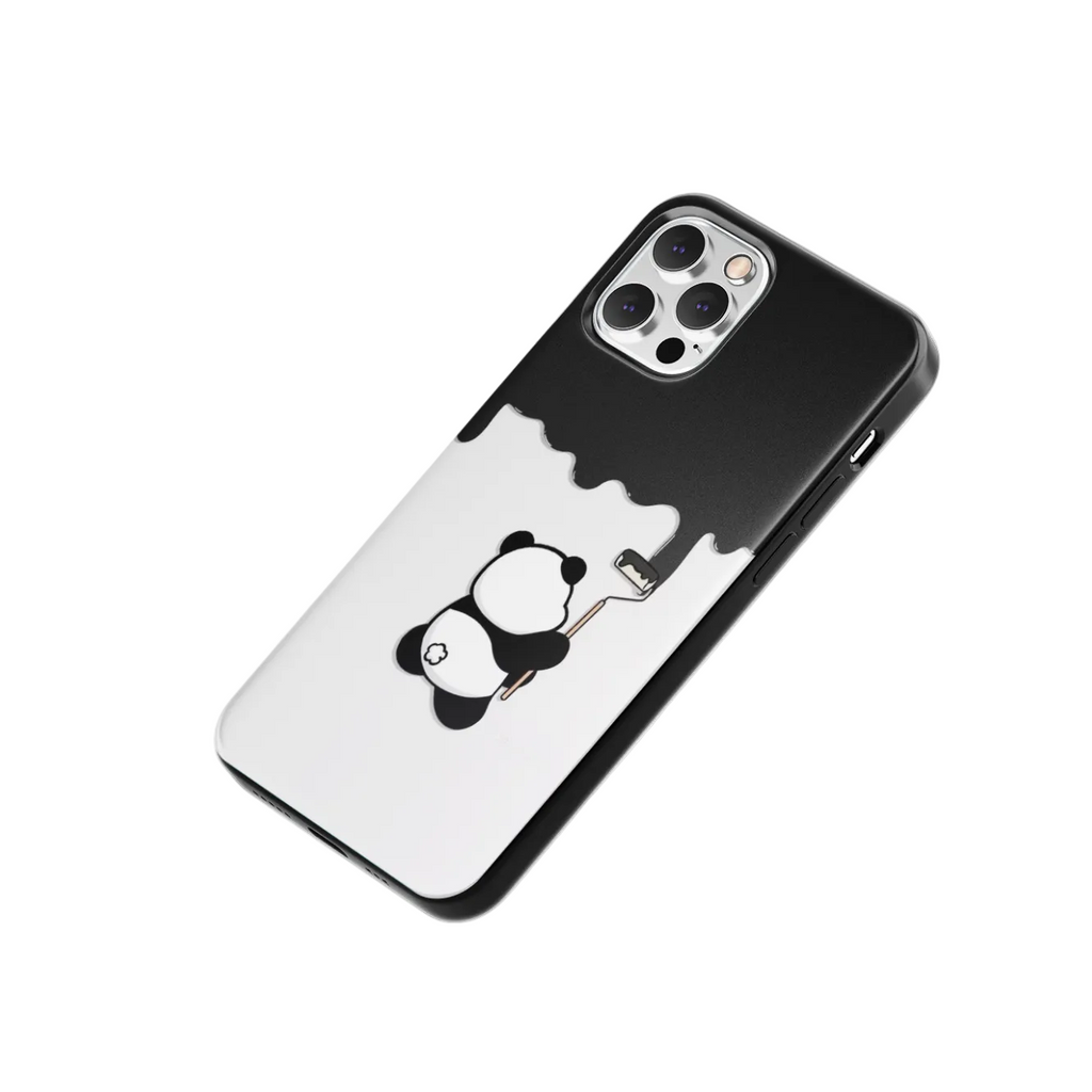Panda Desenli İçi Kadifeli Telefon Kılıf C12