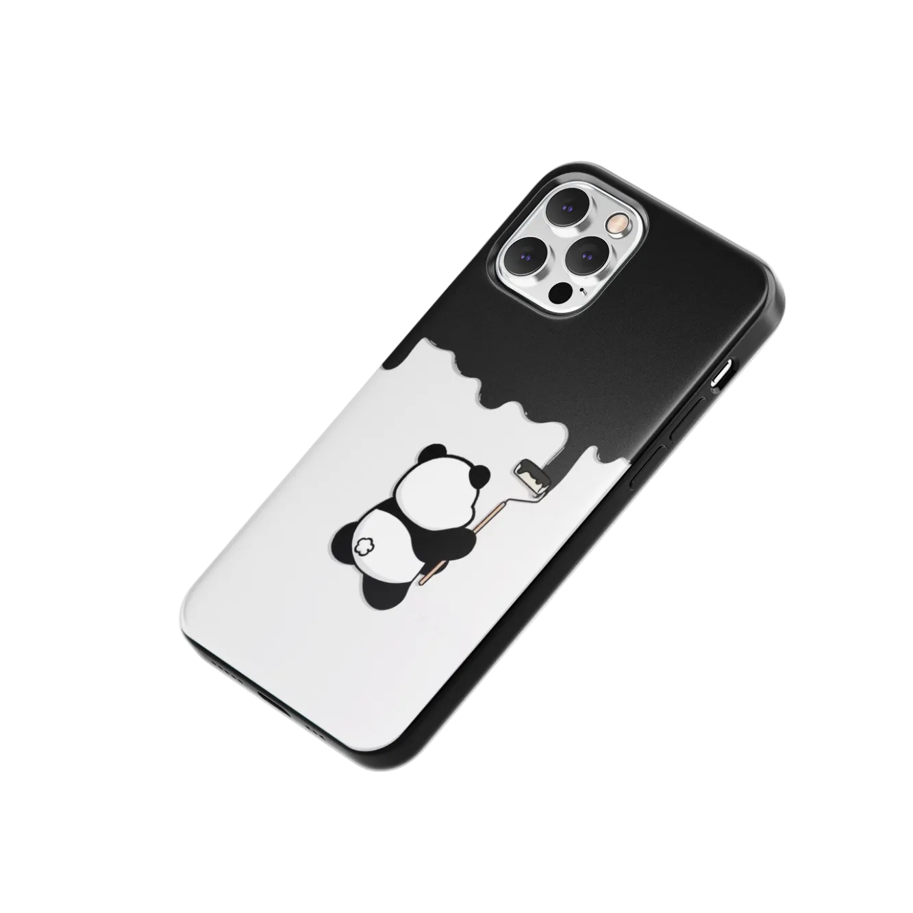 Panda Desenli İçi Kadifeli Telefon Kılıf C12