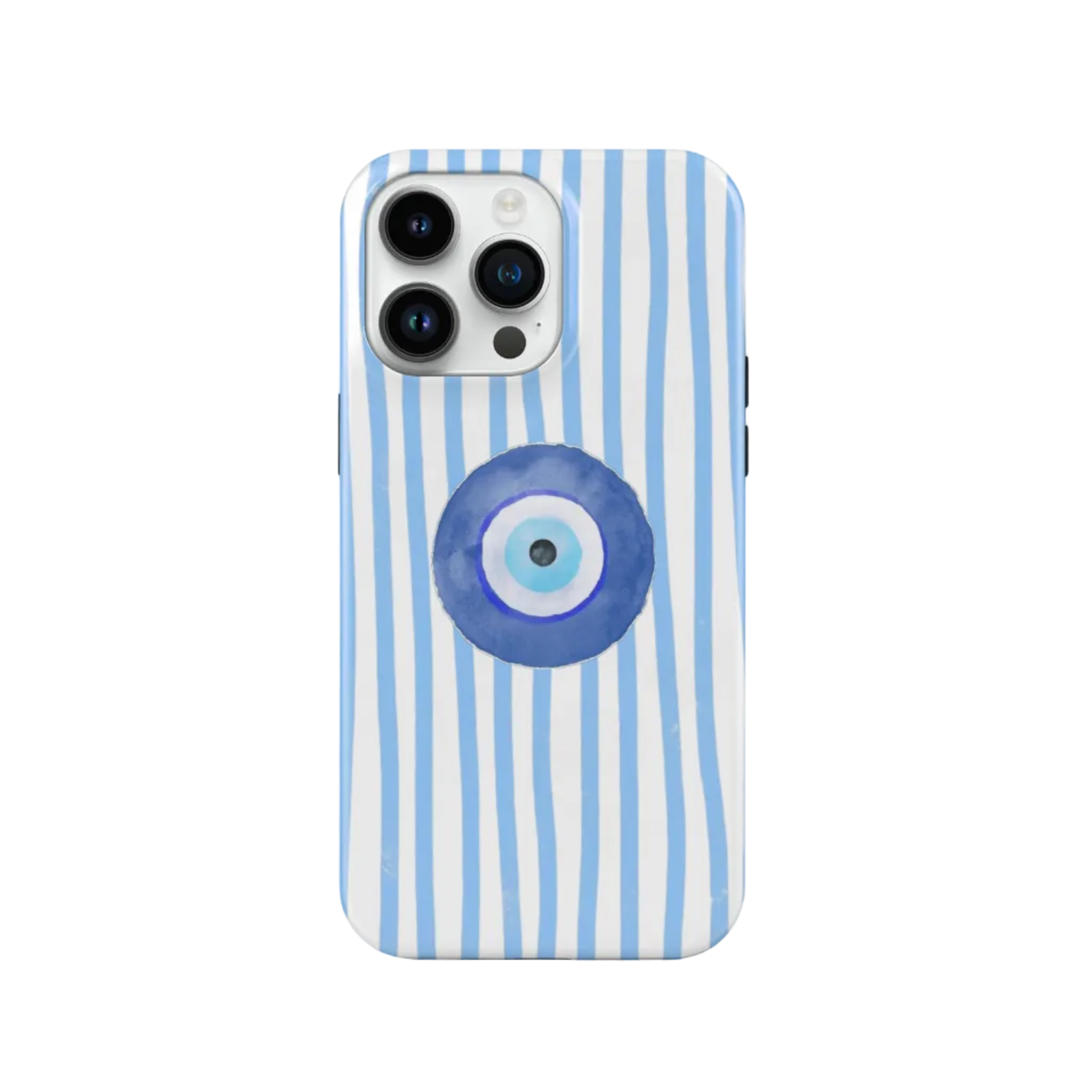 Nazar Boncuğu Desenli İçi Kadifeli Telefon Kılıfı YZ86