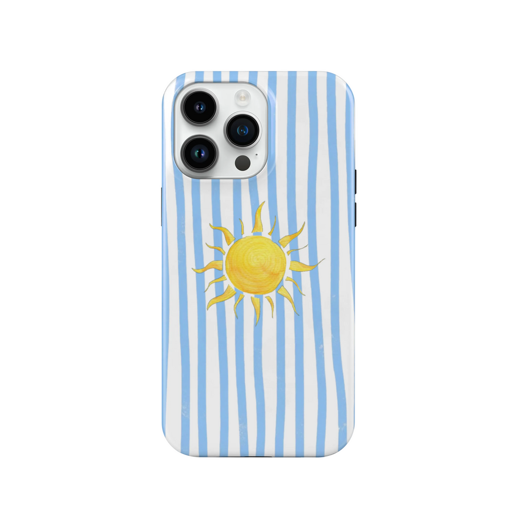 Güneş Desenli İçi Kadifeli Telefon Kılıfı YZ87