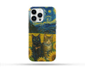 Two Cat Desenli İçi Kadifeli Telefon Kılıfı N114