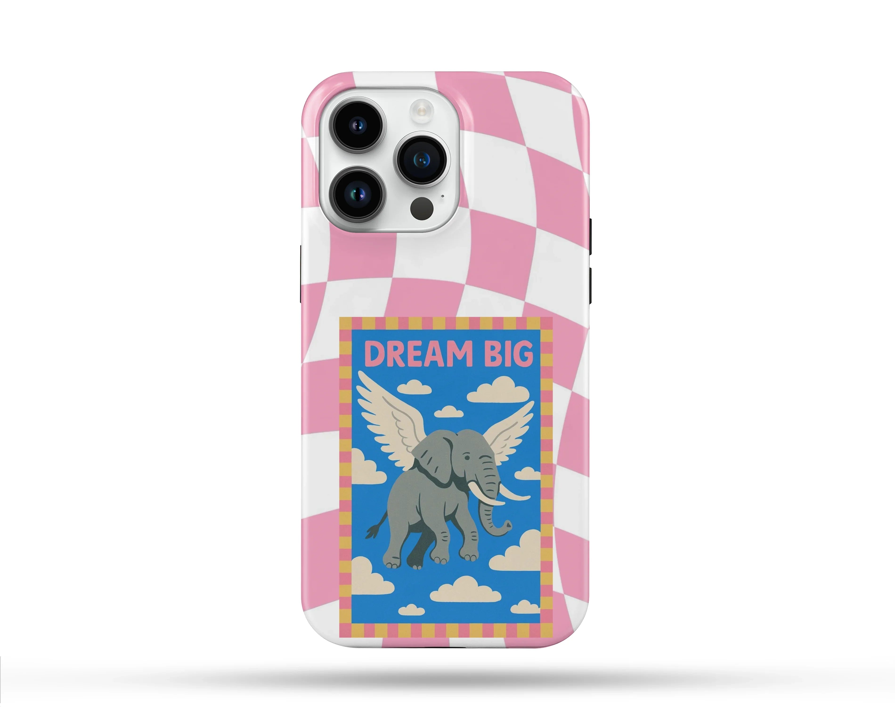 Dream Big Desenli İçi Kadifeli Telefon Kılıfı N17