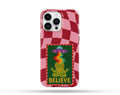Believe Desenli İçi Kadifeli Telefon Kılıfı N18