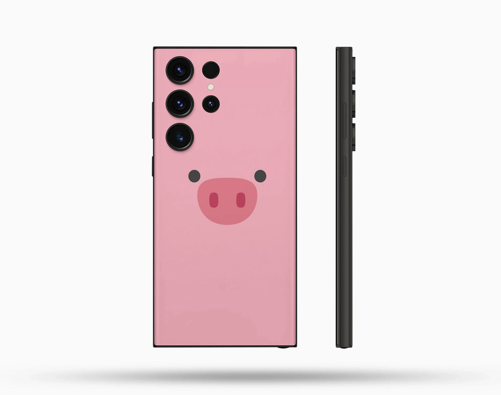 Pig Desenli İçi Kadifeli Telefon Kılıfı N25
