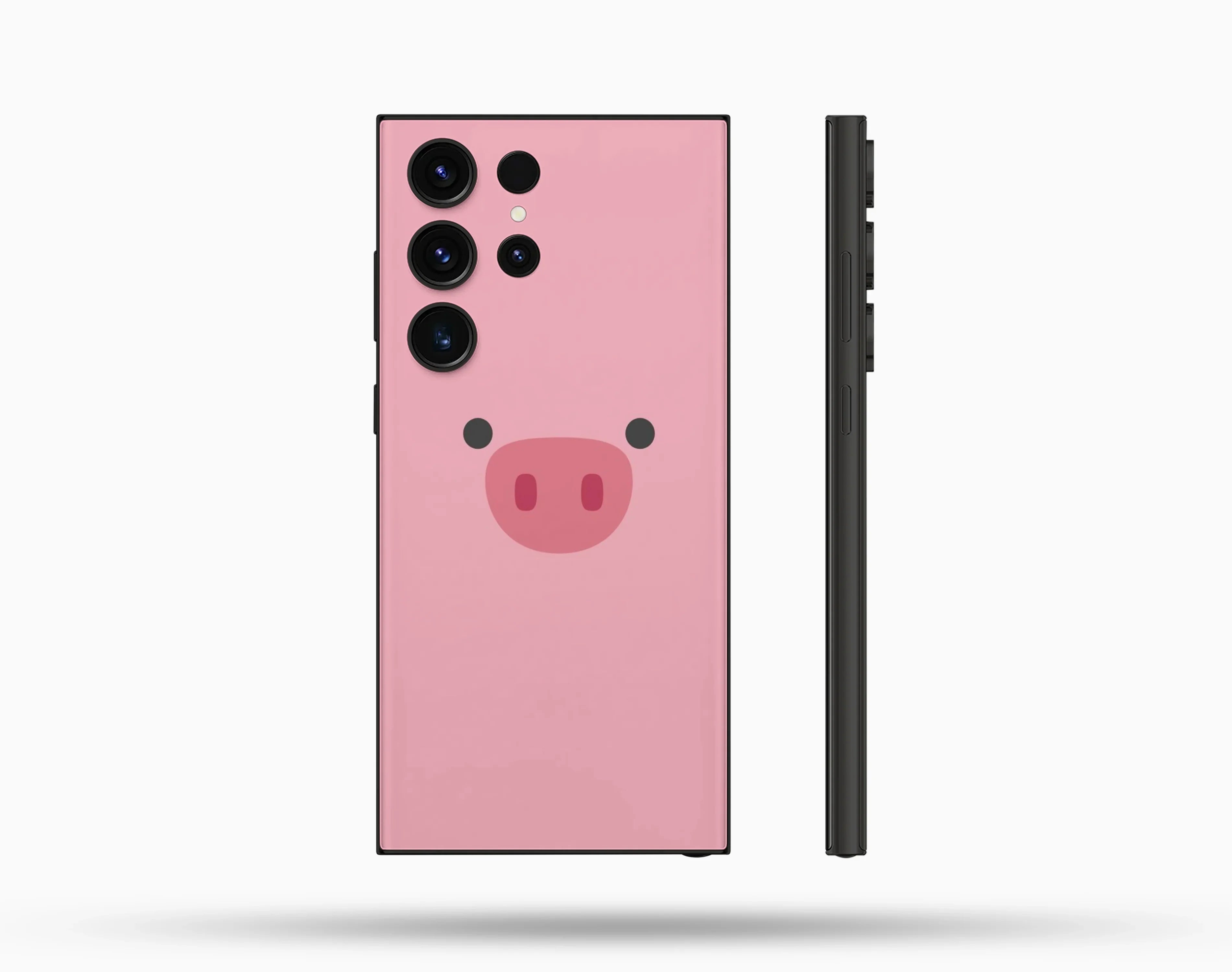 Pig Desenli İçi Kadifeli Telefon Kılıfı N25