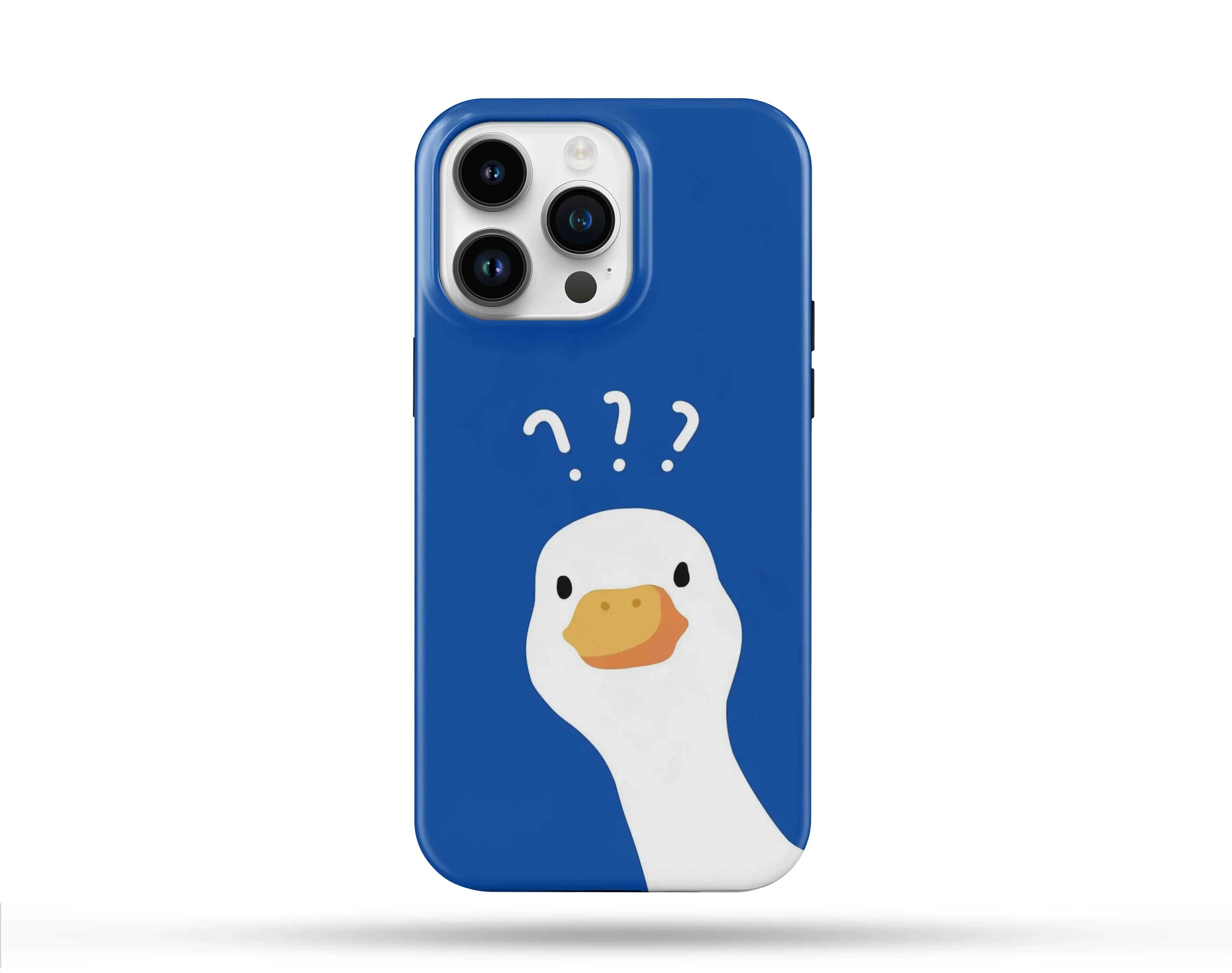 Duck Desenli İçi Kadifeli Telefon Kılıfı N48