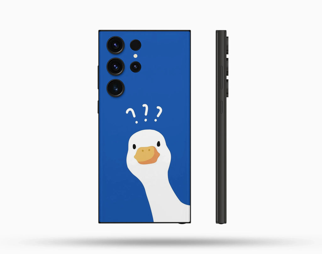 Duck Desenli İçi Kadifeli Telefon Kılıfı N48
