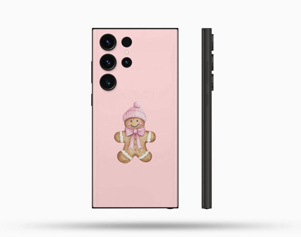 Cookie Desenli İçi Kadifeli Telefon Kılıfı N58