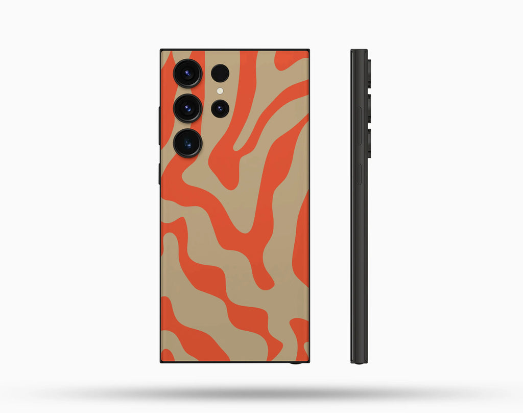Mixed Desenli İçi Kadifeli Telefon Kılıfı N5