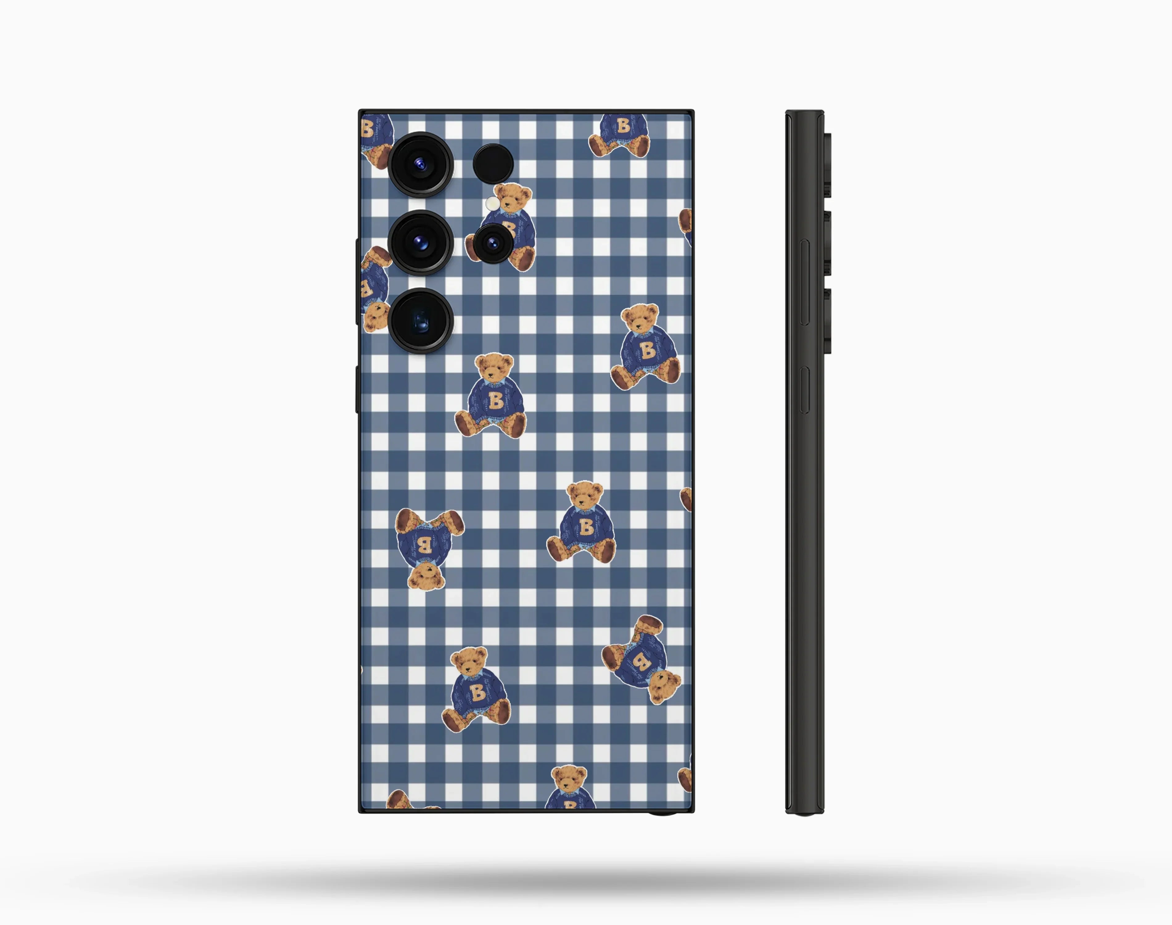 Bear Desenli İçi Kadifeli Telefon Kılıfı N79