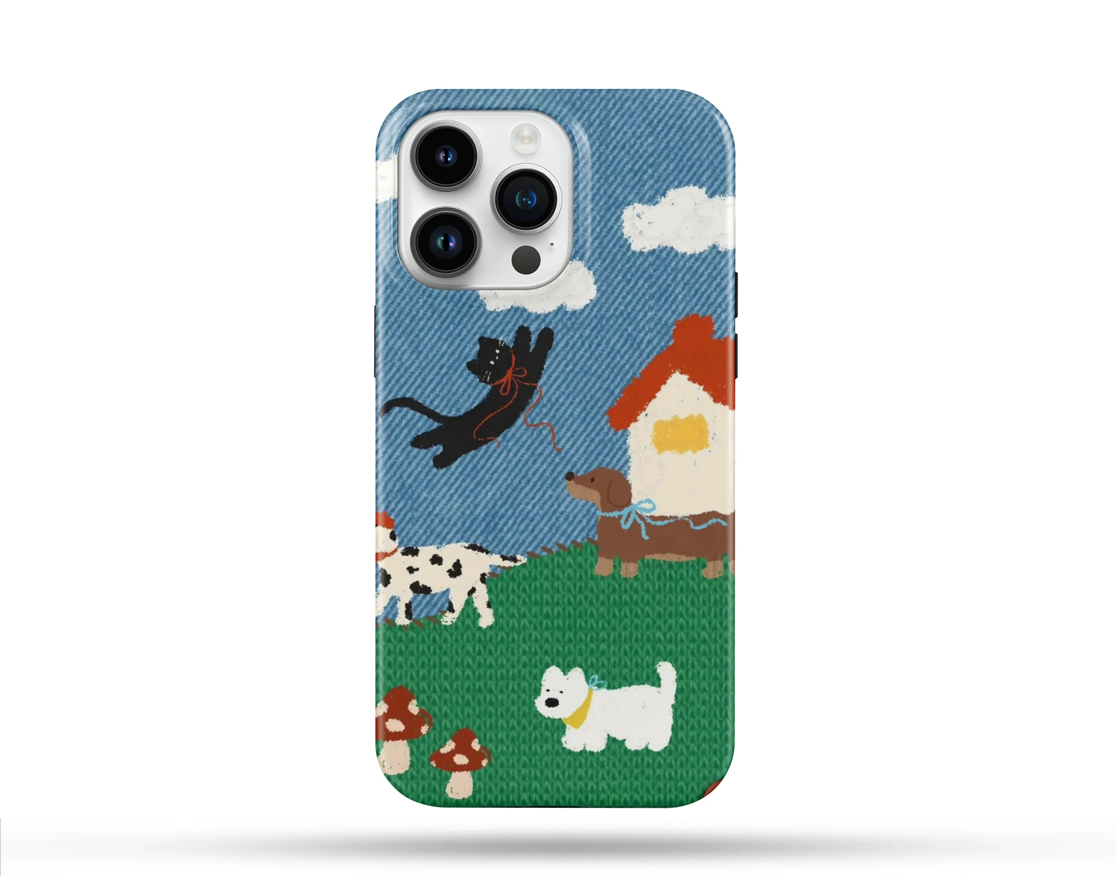 Animal Desenli İçi Kadifeli Telefon Kılıfı N81