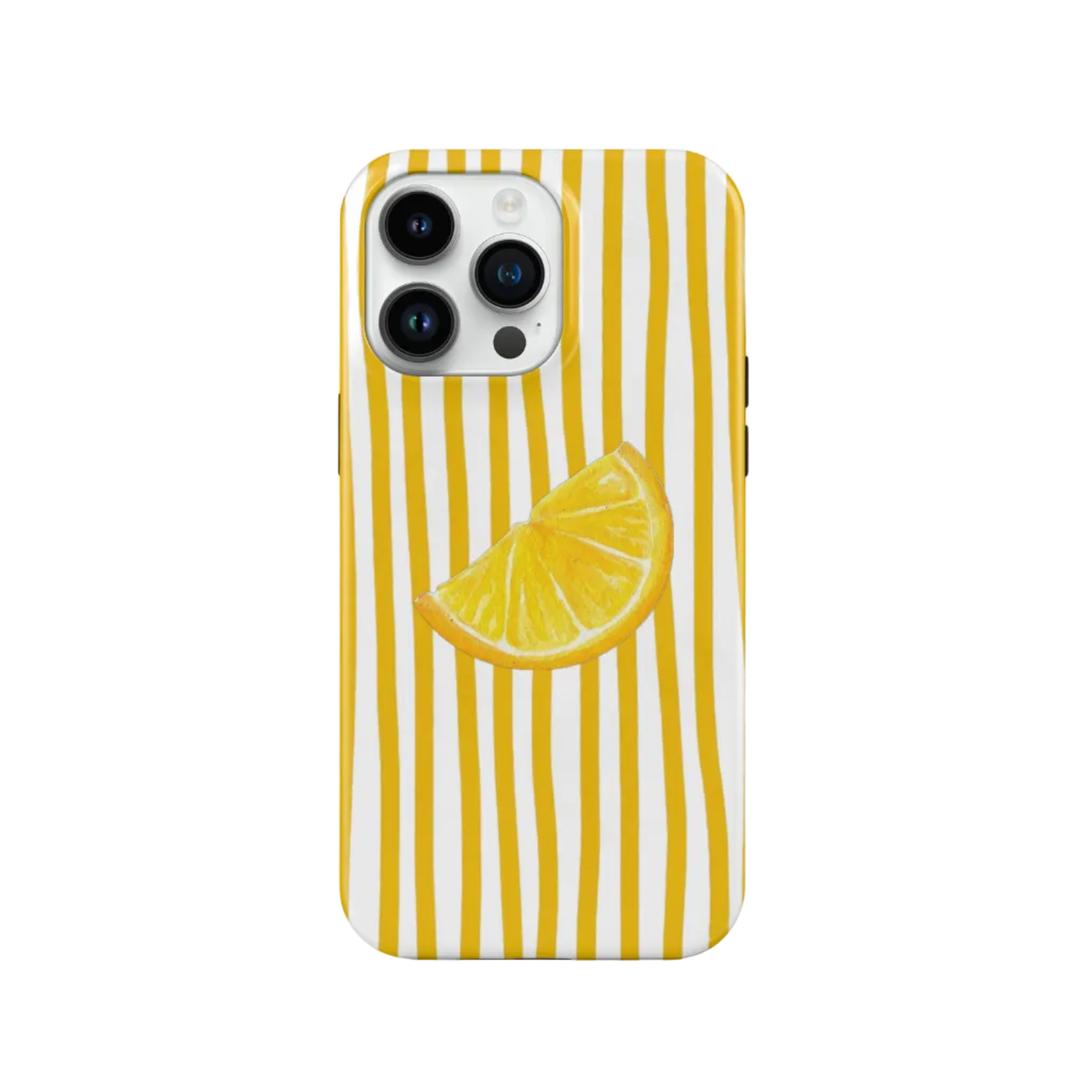 Limon Desenli İçi Kadifeli Telefon Kılıfı YZ96